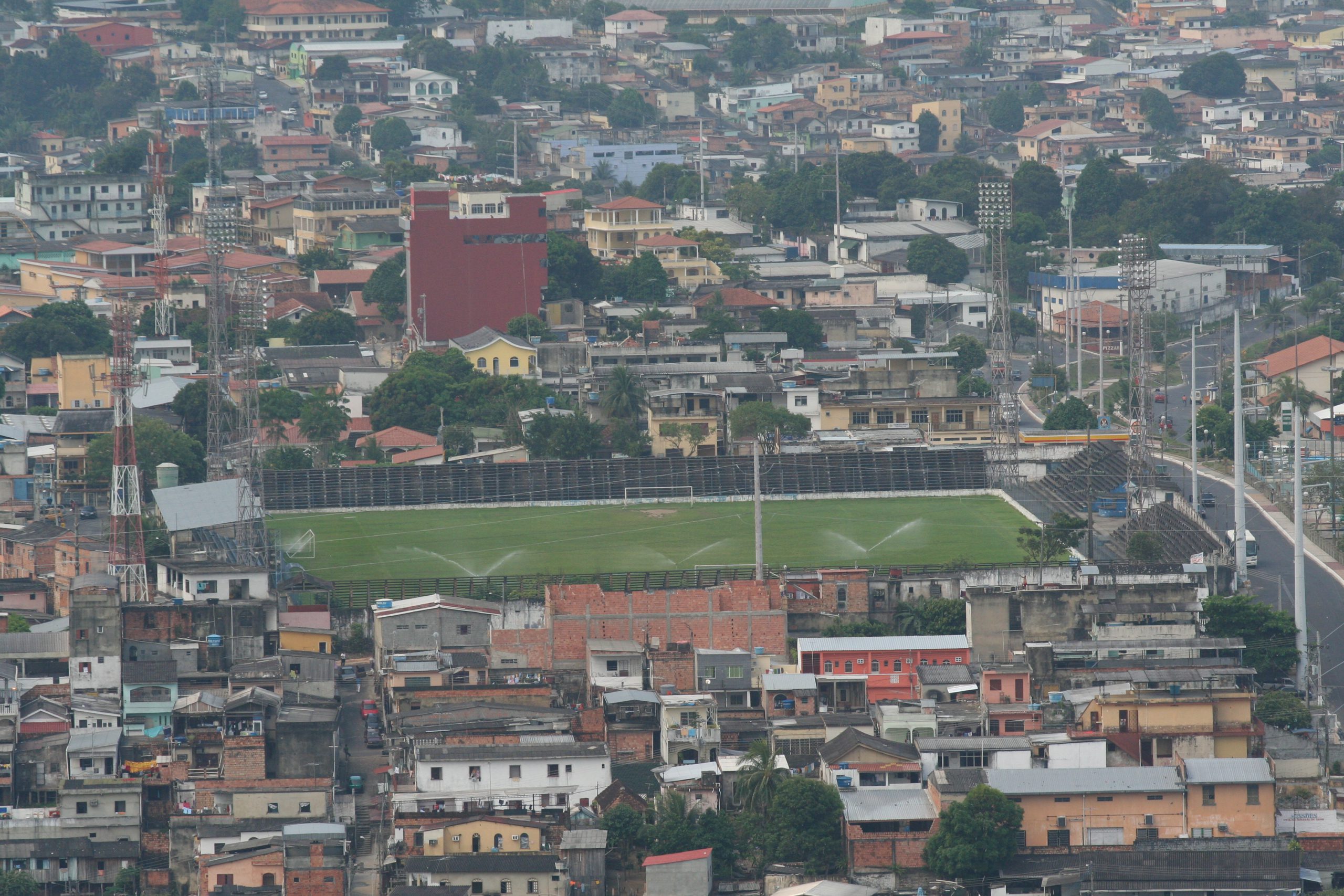 Fotografia aérea do Estádio Ismael Benigno - Instituto Durango Duarte 2007