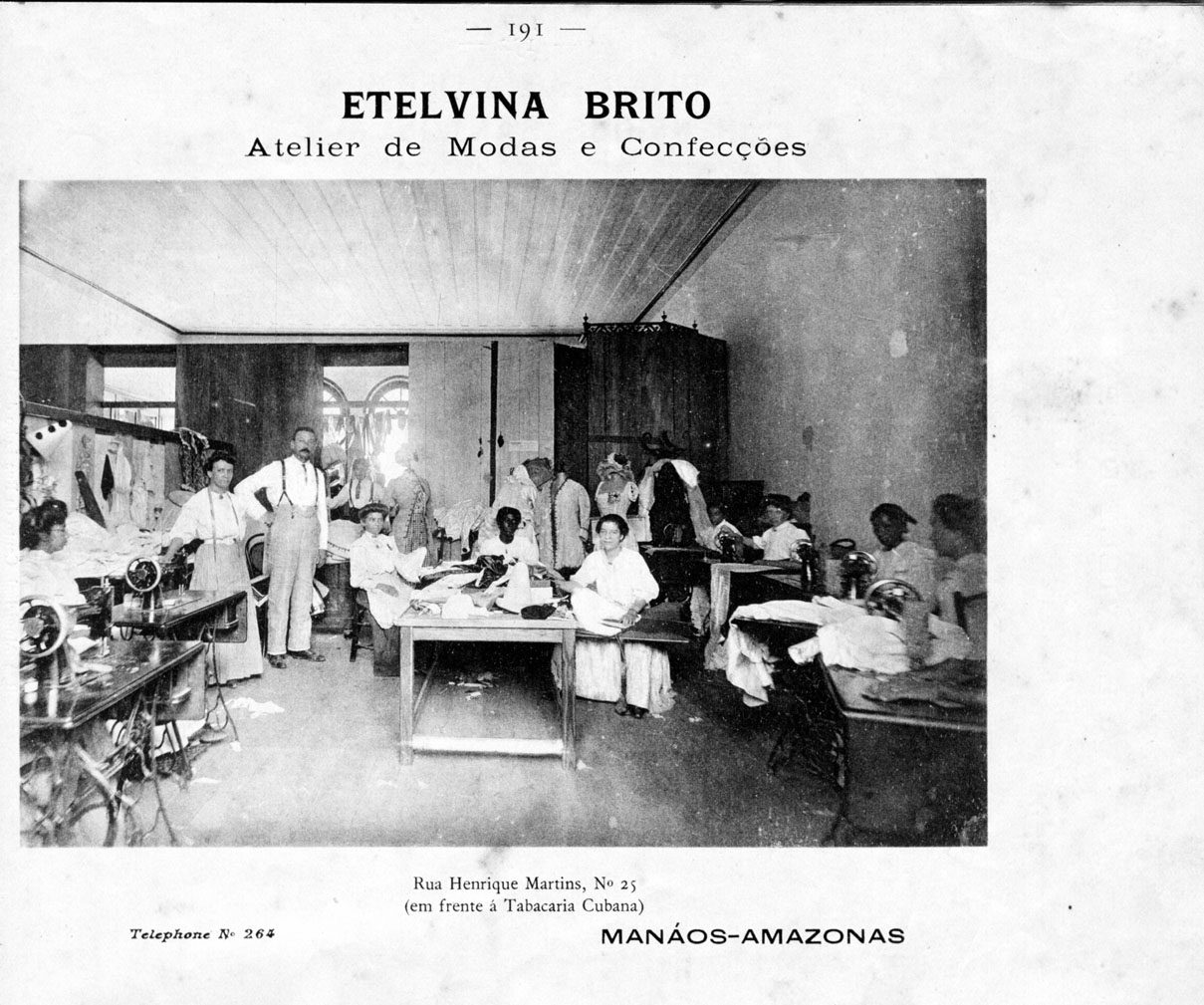 Interior do Atelier de Etelvina Brito