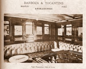 Interior do Barco à Vapor Tocantins