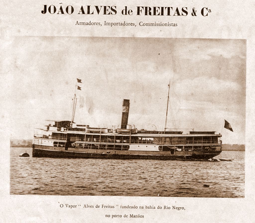 Embarcação da Empresa Alves de Freitas & Cia