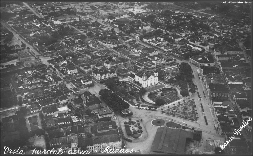 Vista aérea do Centro de Manaus - Instituto Durango Duarte