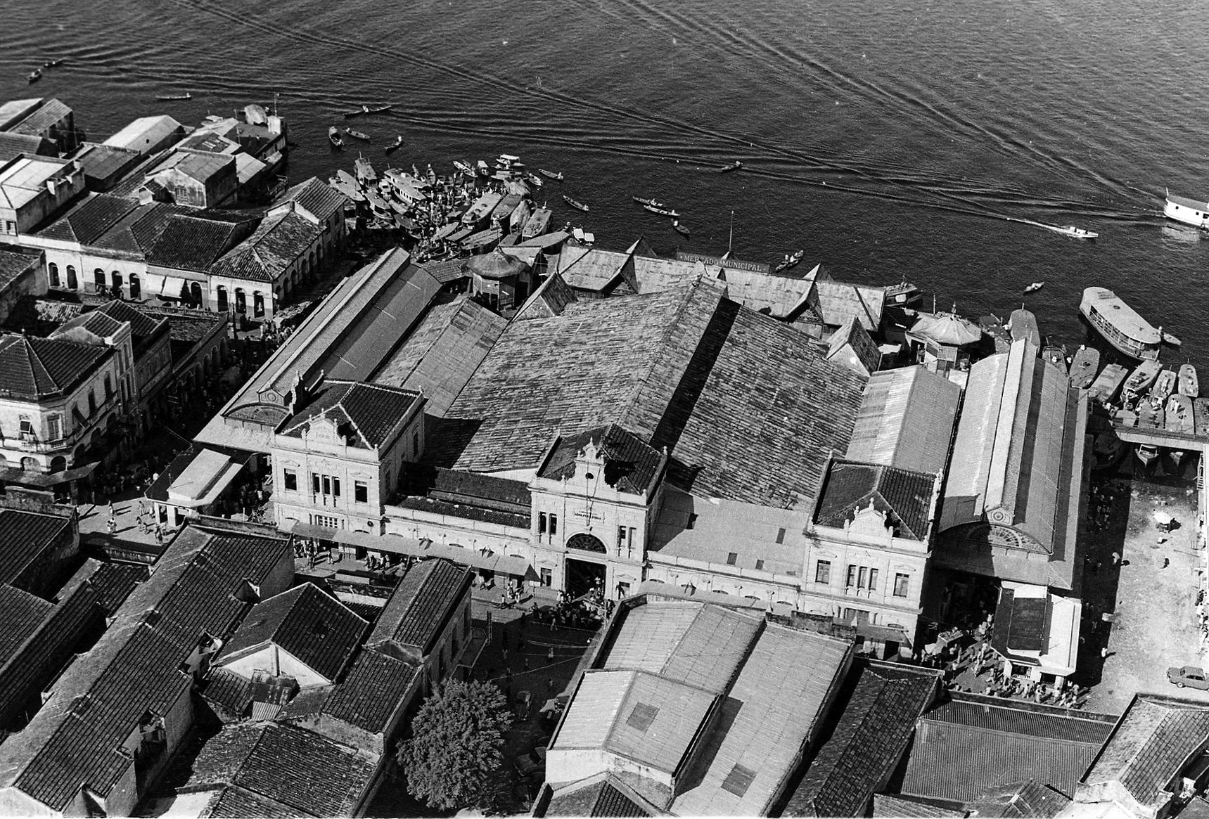 Vista aérea do Mercado Adolpho Lisboa - Instituto Durango Duarte