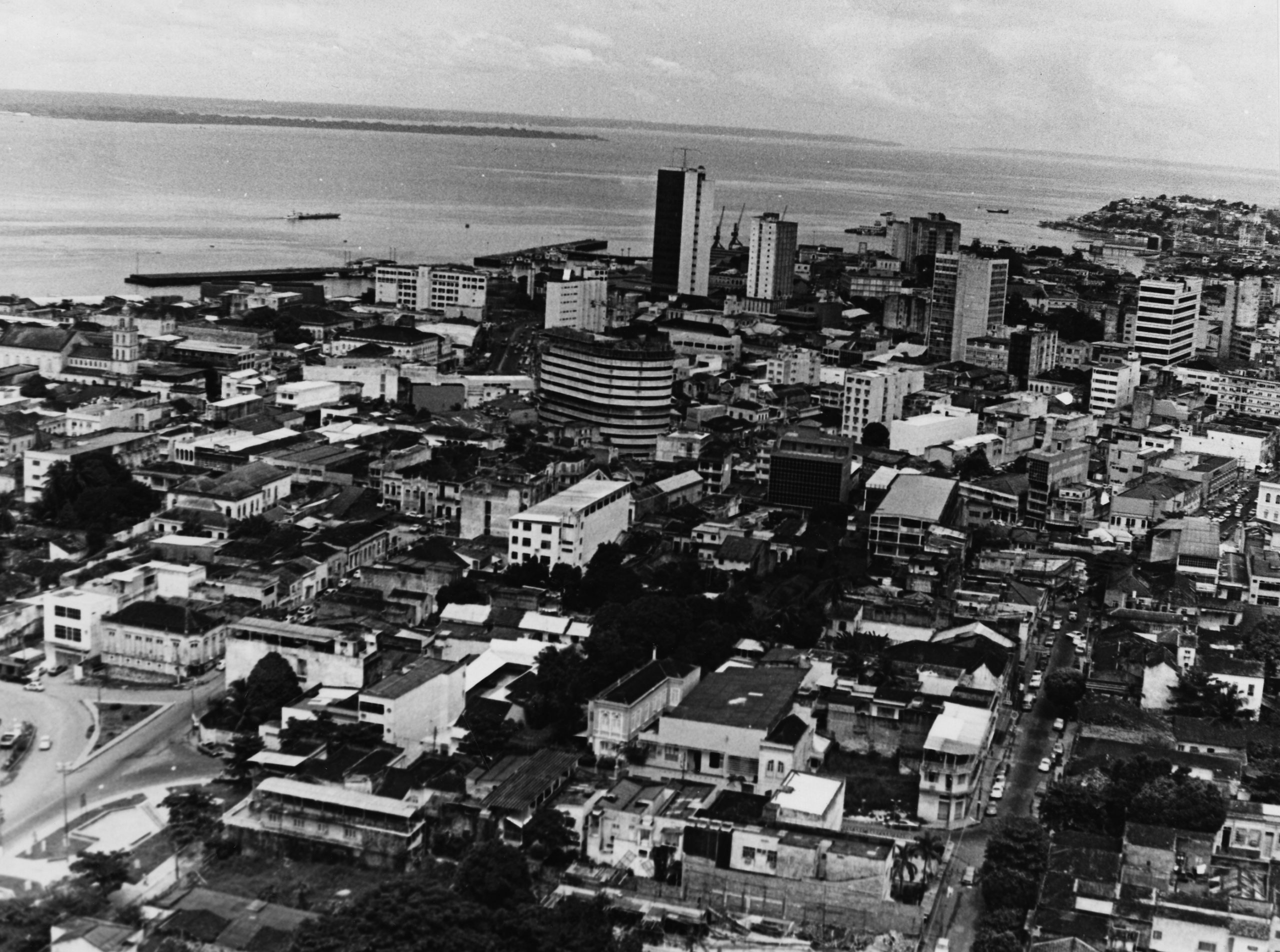 Vista aérea para o Centro de Manaus - Instituto Durango Duarte