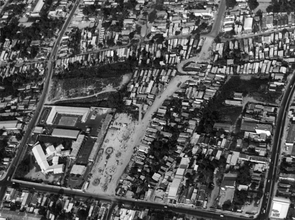 Vista aérea do Quartel da Polícia Militar - Instituto Durango Duarte
