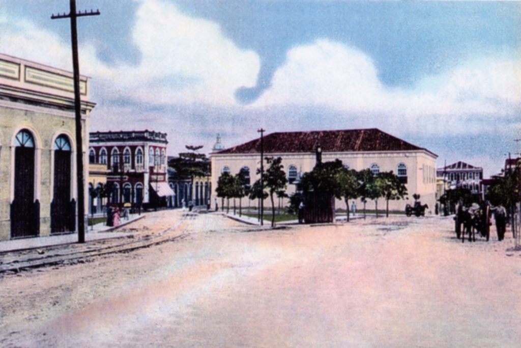 Vista da Praça Uruguaiana Atual Dom Bosco