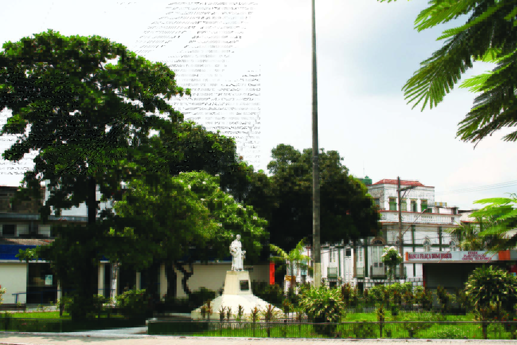 Vista da Praça Uruguaiana Atual Dom Bosco - Instituto Durango Duarte