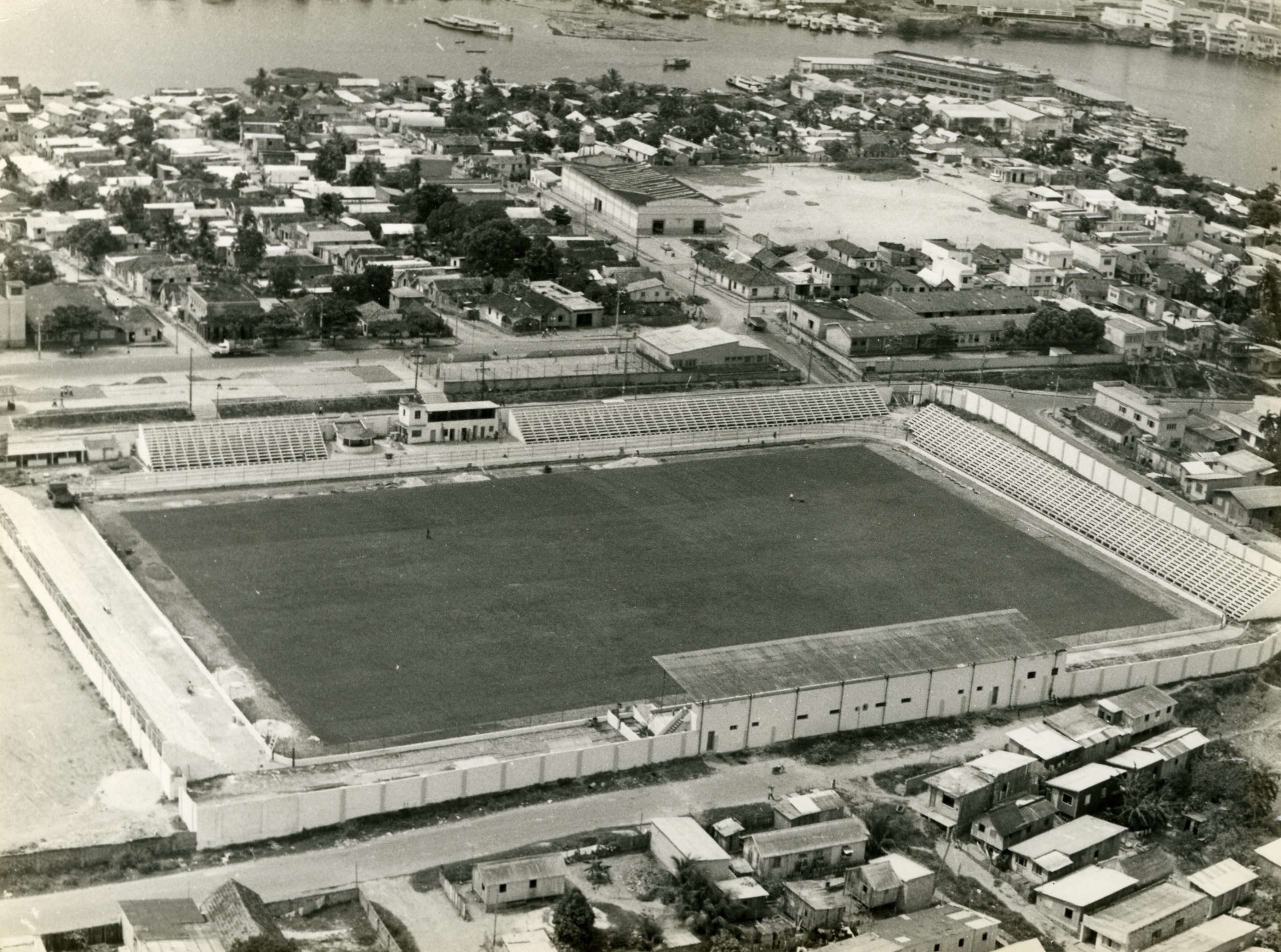 Vista aérea do Estádio da Colina - Instituto Durango Duarte
