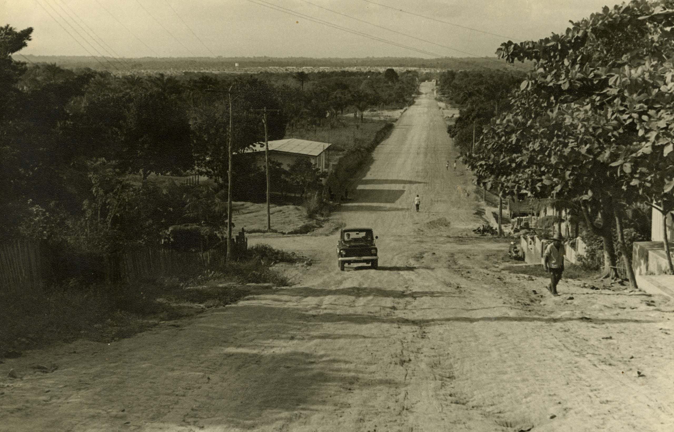 Avenida Paraíba sem a pavimentação - Instituto Durango Duarte