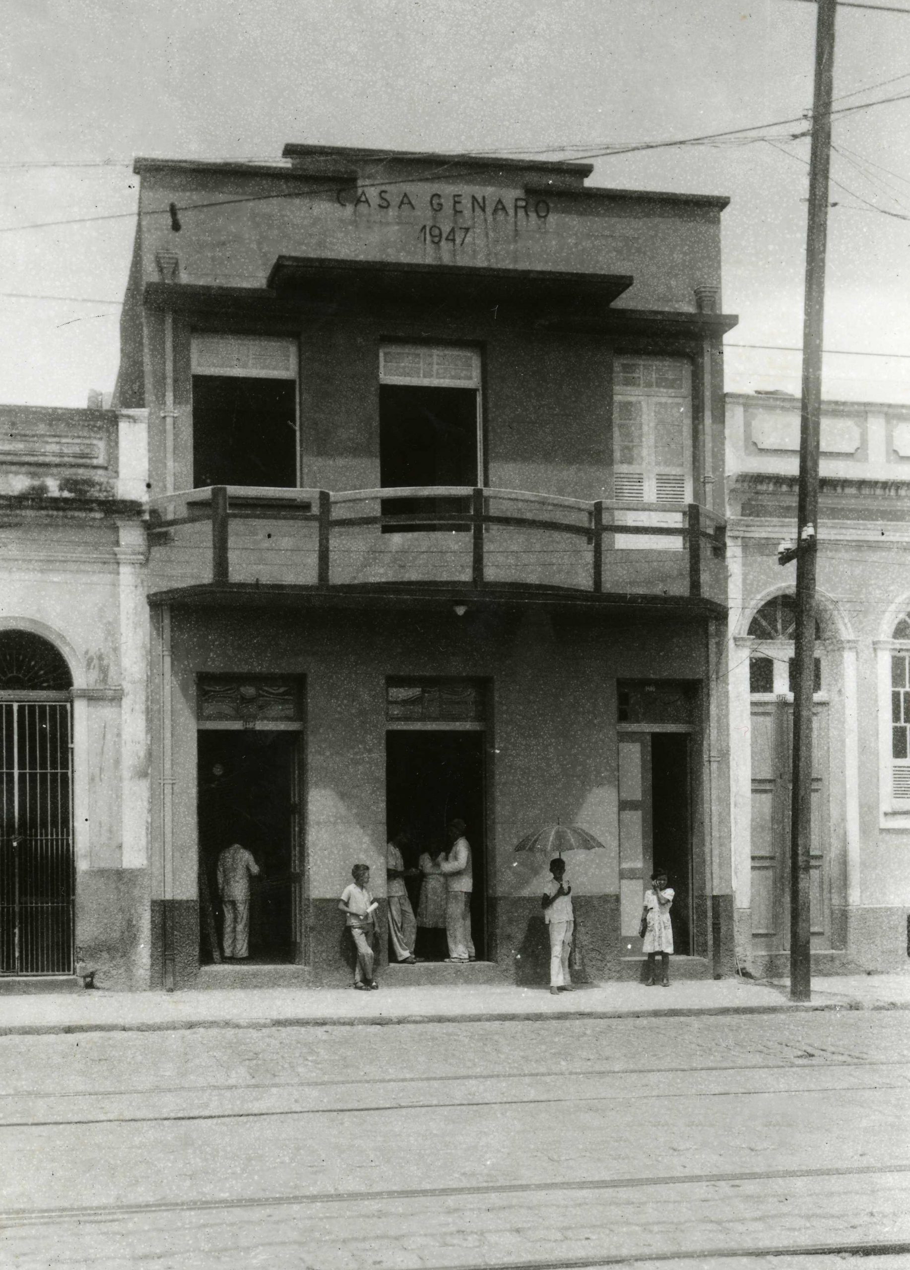 Prédio da Casa Genaro 1947 - Instituto Durango Duarte