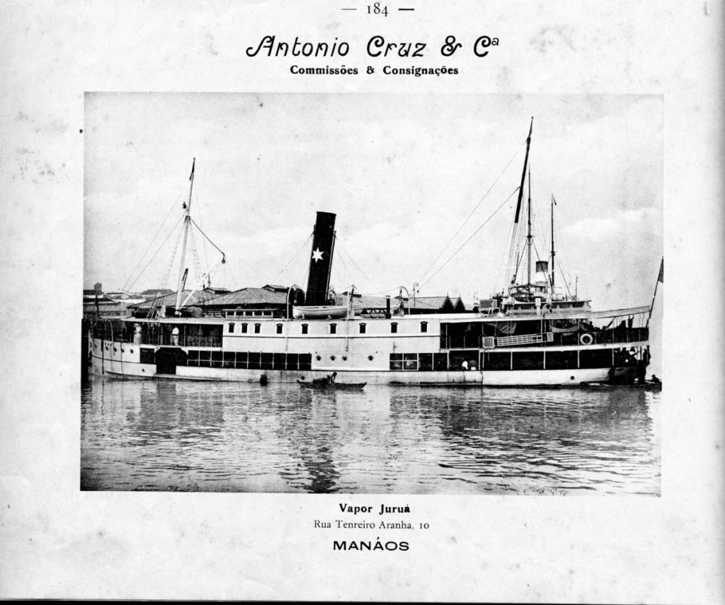 Embarcação da Empresa Antônio Cruz & Cia