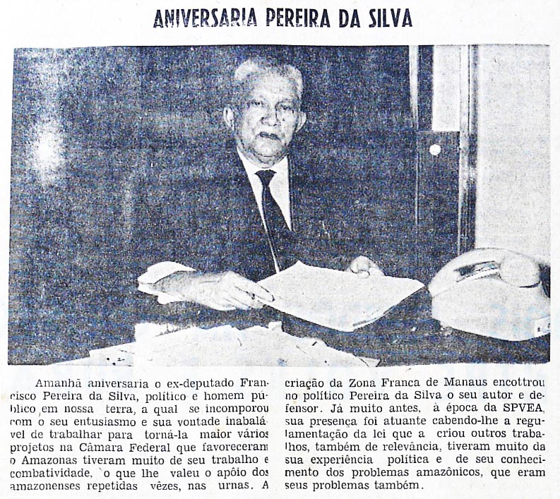 Aniversário de Pereira da Silva