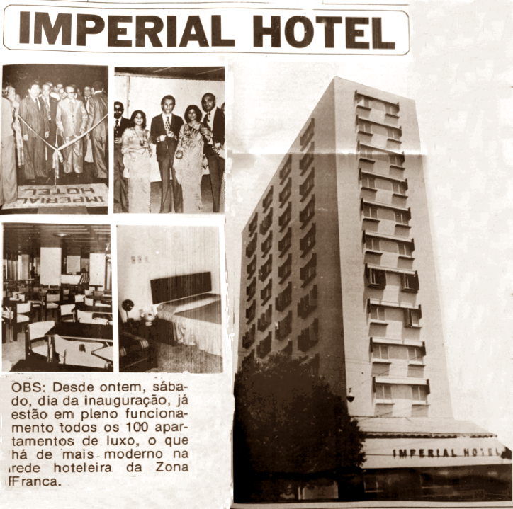 Inauguração do Imperial Hotel