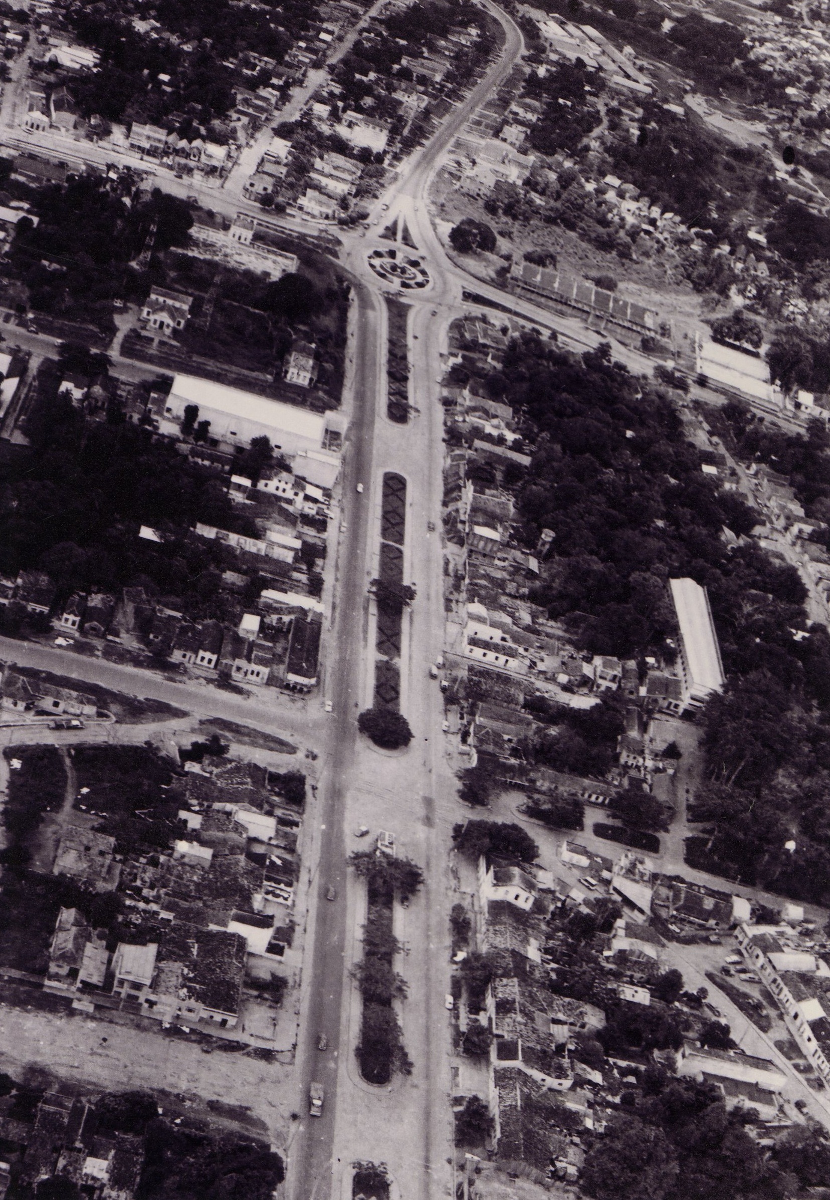 Vista aérea da Avenida Álvaro Maia - Instituto Durango Duarte