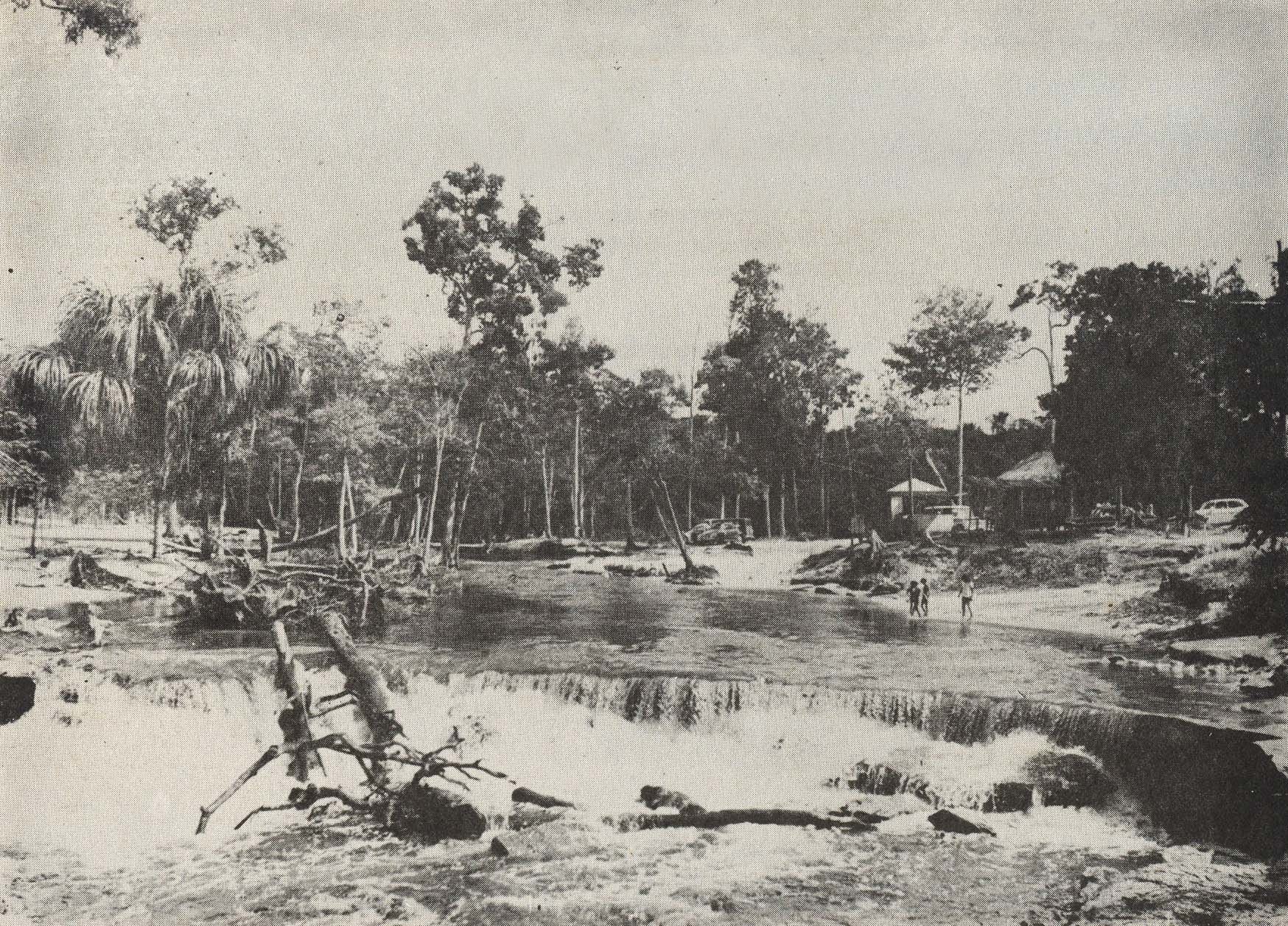 Cachoeira do Tarumã em 1968