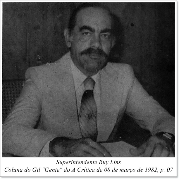 Fotografia do superintendente Ruy Lins - Instituto Durango Duarte 1982