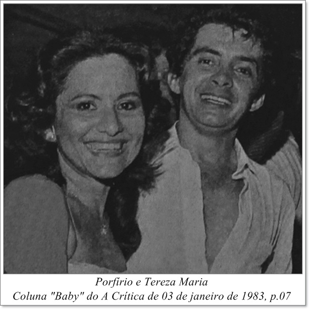 Fotografia de Porfírio e Tereza Maria - Instituto Durango Duarte 1983