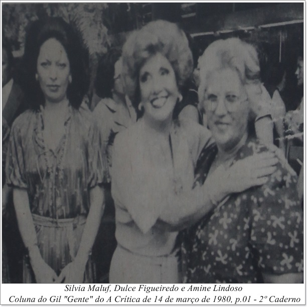 Encontro das senhoras Maluf, Figueiredo e Lindoso - IDD 1980