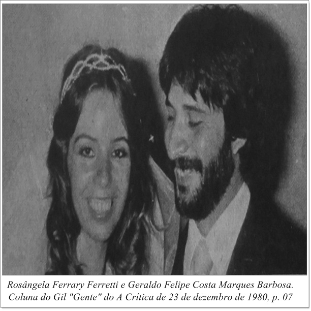 Rosângela Ferrary e Costa Marques - Instituto Durango Duarte 1980