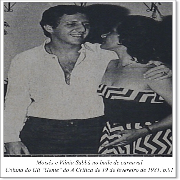 Moisés e Vânia Sabbá 1981
