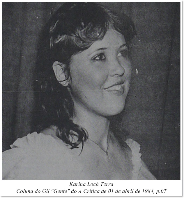 Fotografia de Karina Loch Terra - Instituto Durango Duarte 1984