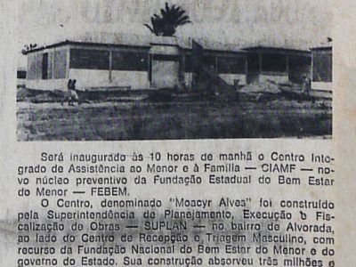 Centro Moacyr Alves – FEBEM