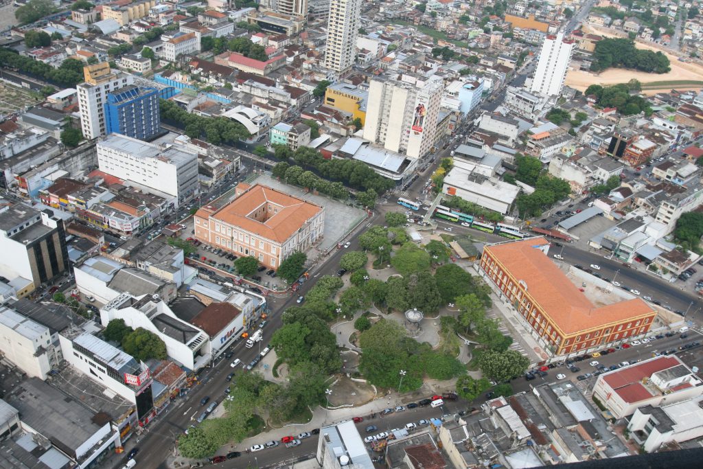 Vista da Praça Heliodoro Balbi - Instituto Durango Duarte