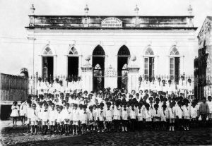 Durango Duarte - Grupo Escolar José Paranaguá na década de 20