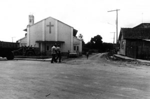 Durango Duarte - Igreja de Santa Luzia na década de 1970