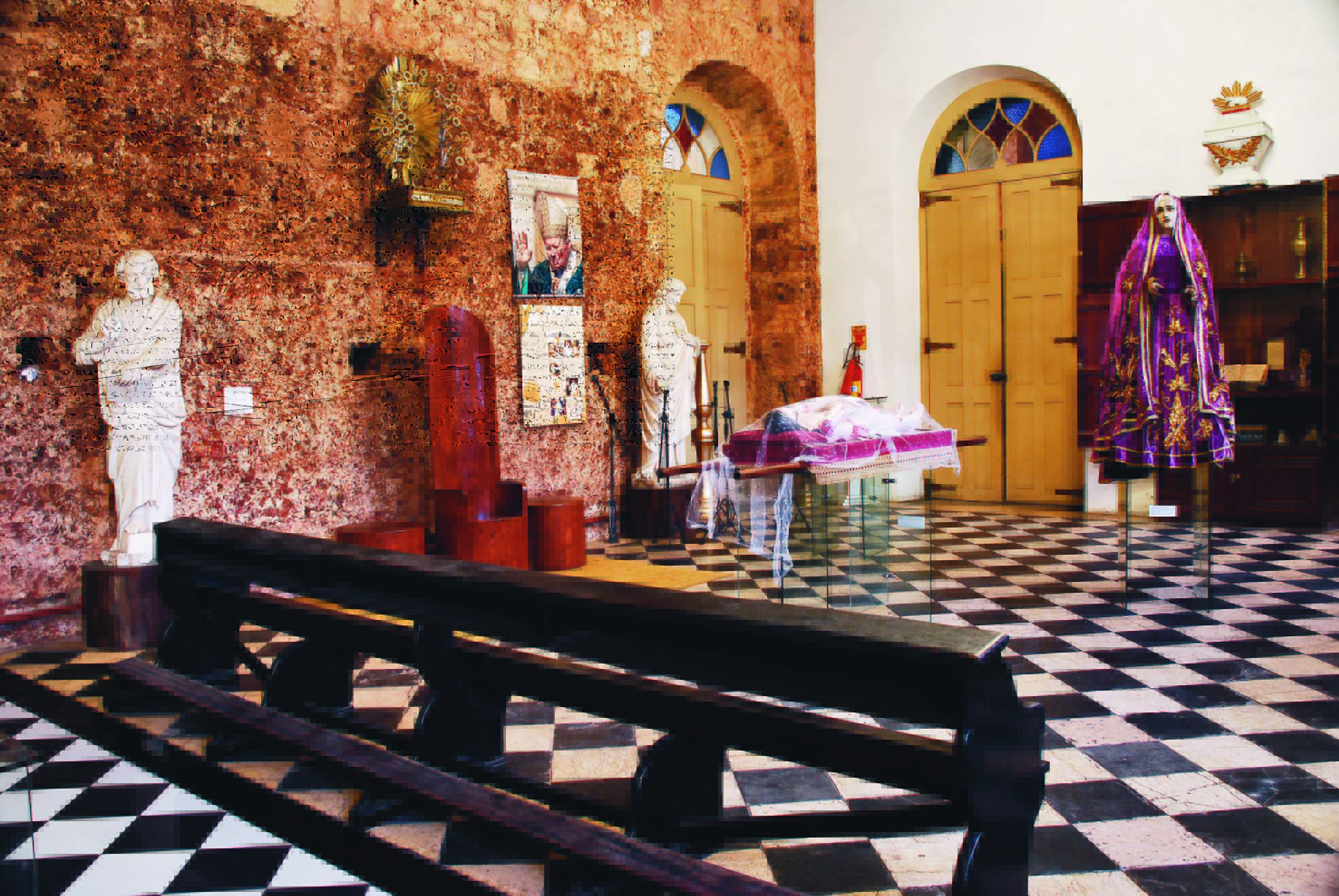 Interior do Museu da Catedral de Nossa Senhora da Conceição