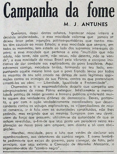Coluna M. J. Antunes