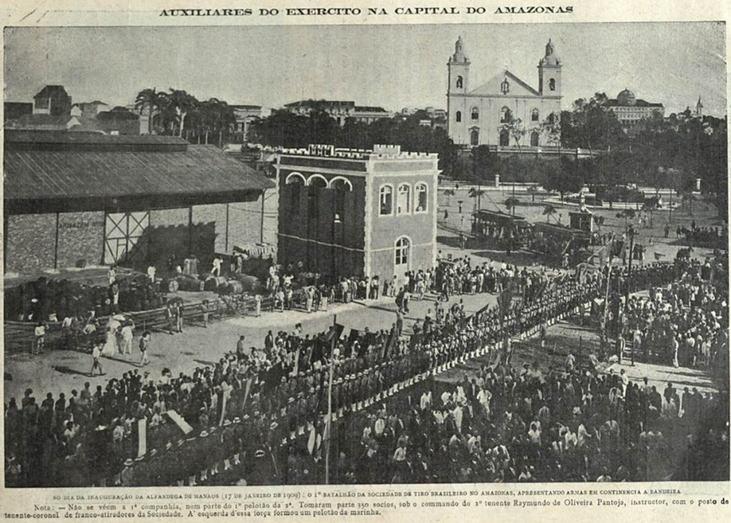 Inauguração da Alfândega de Manaus