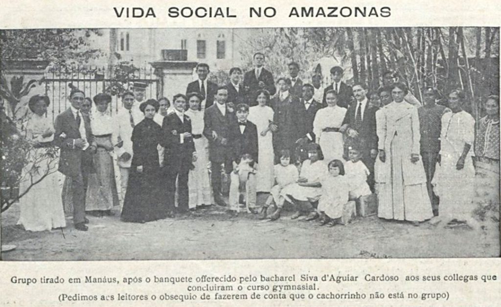 Formandos do Curso Ginasial em 1910