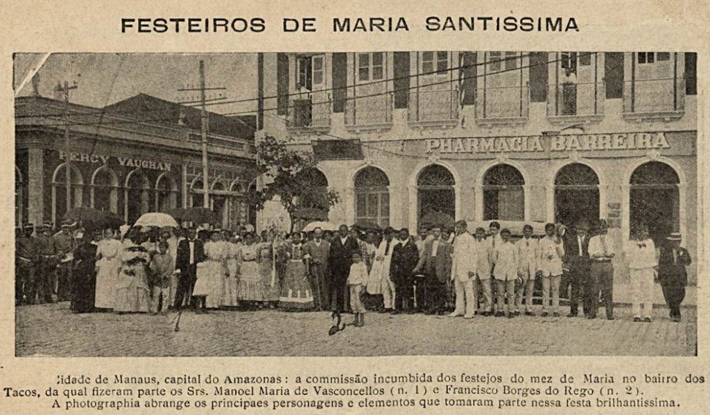Festejo religioso em Manaus
