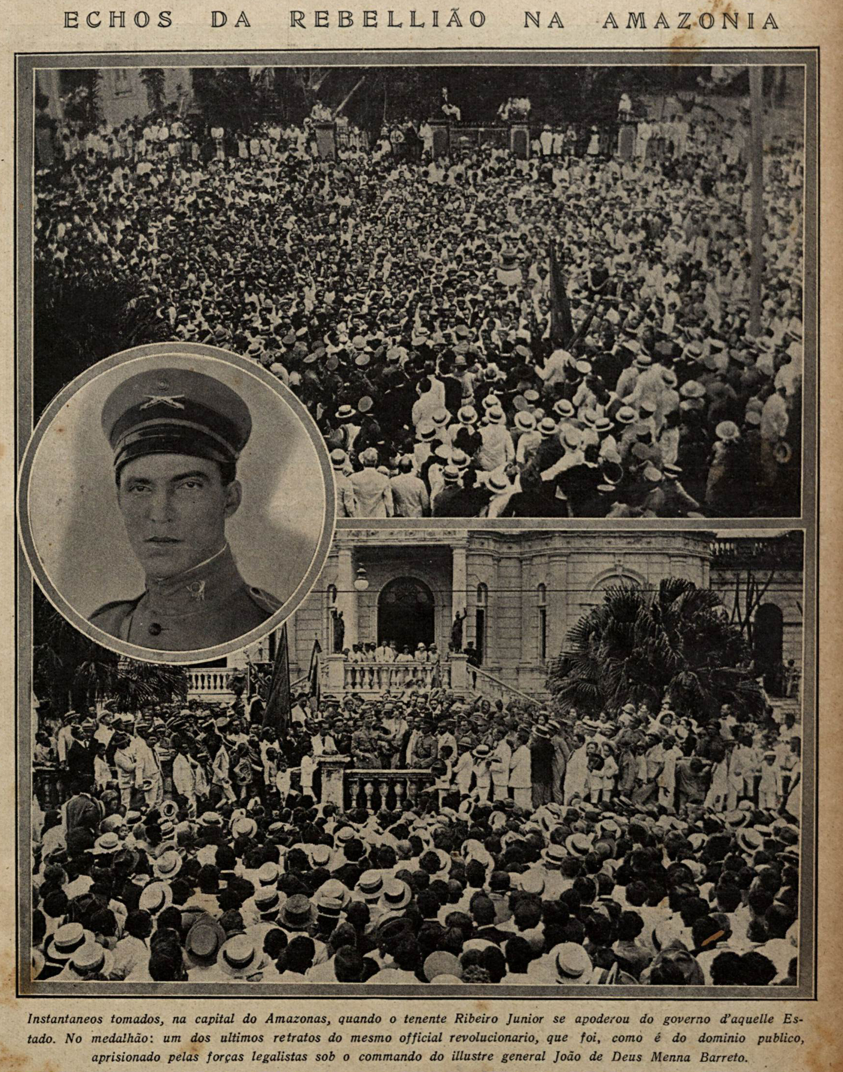 Ribeiro Júnior e o governo do Amazonas em 1924