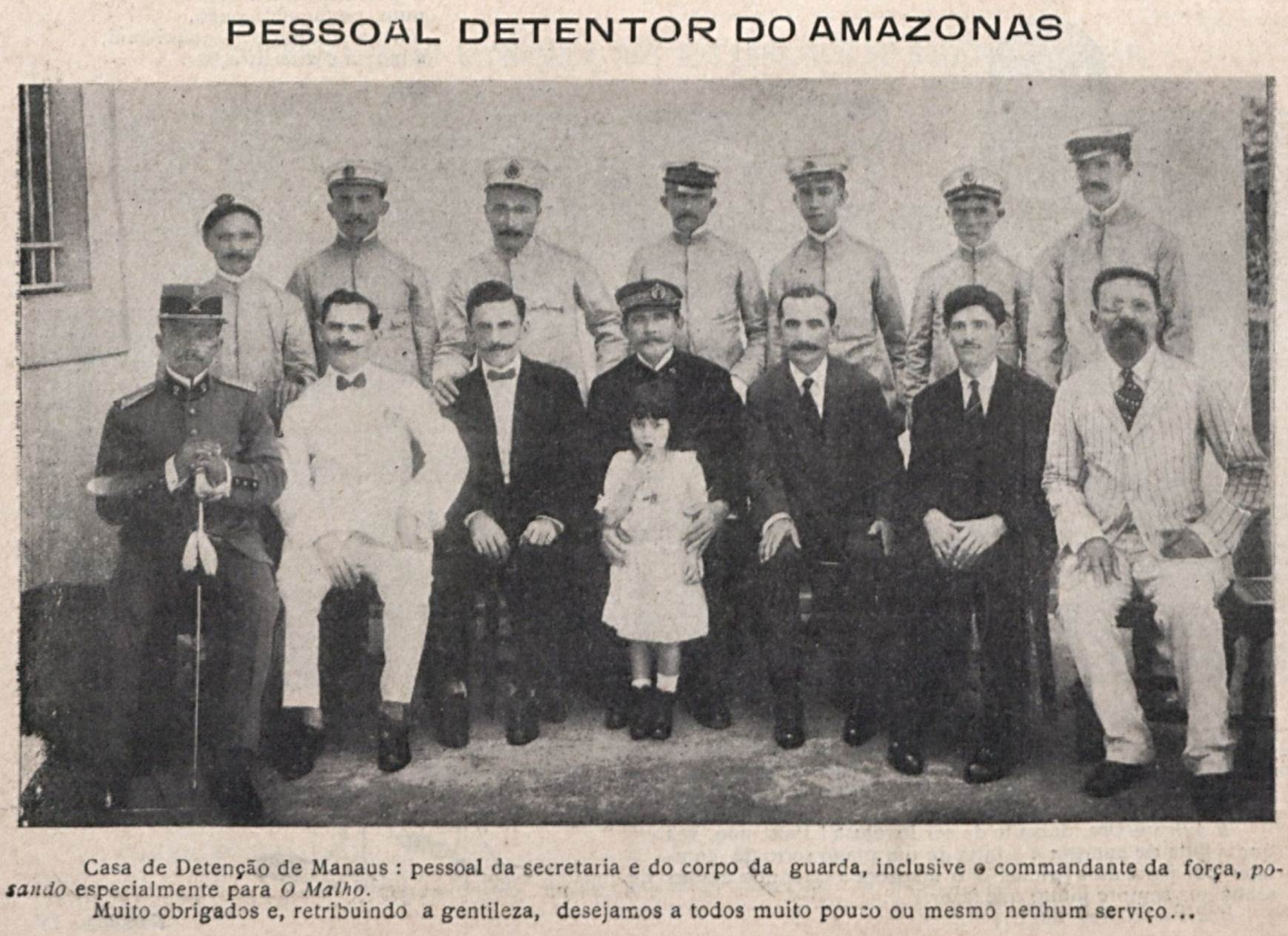 Funcionários da Casa de Detenção de Manaus