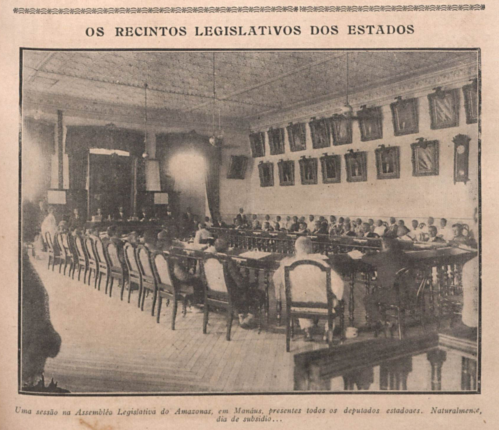 Sessão da Assembleia Legislativa do Amazonas