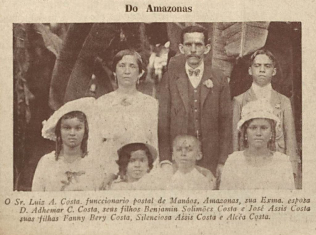 Família de Luiz A. Costa