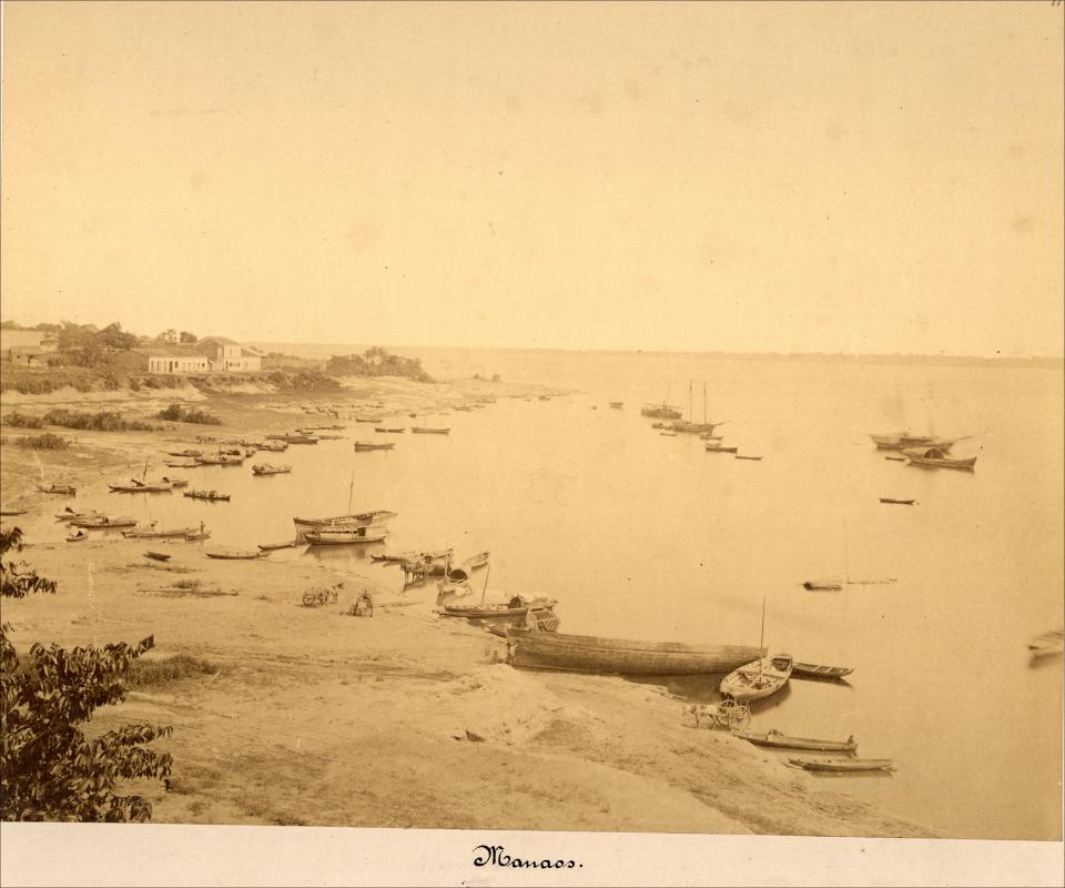 Vista de um rio de Manaus - Instituto Durango Duarte