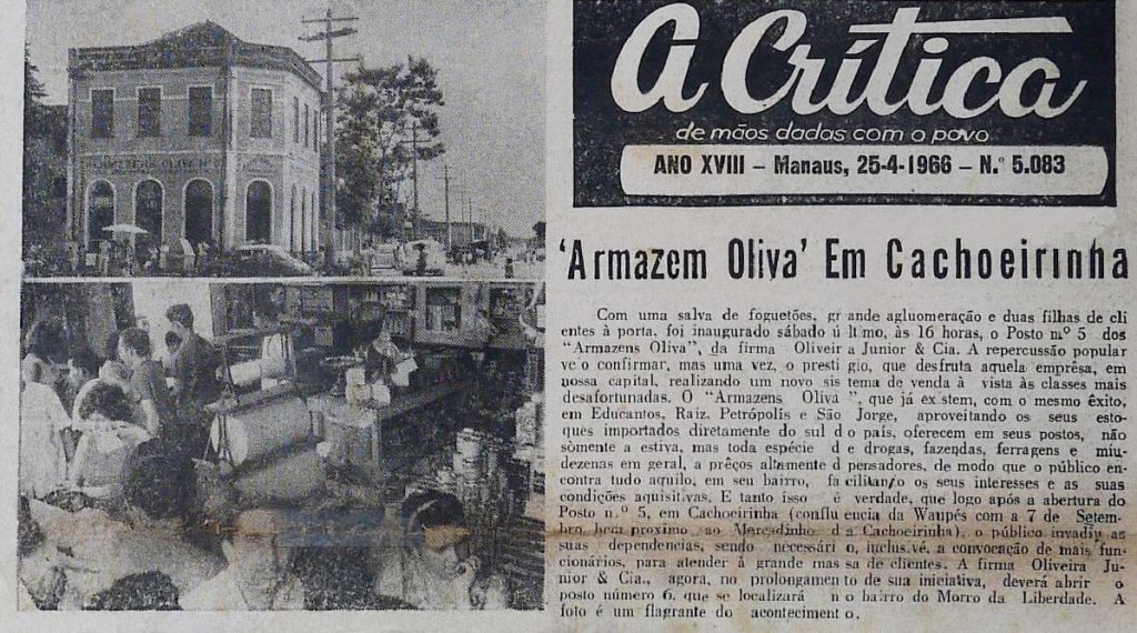 Inauguração do Armazém Oliva