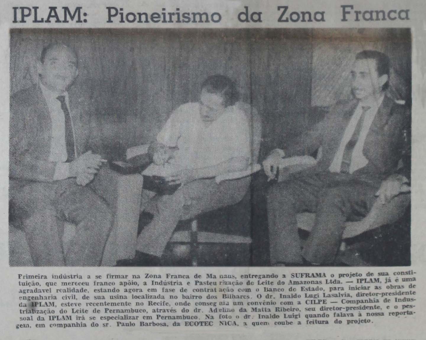 IPLAM: A Primeira Indústria da Zona Franca