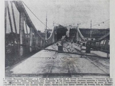 Recuperação da Ponte Benjamin Constant no Centro