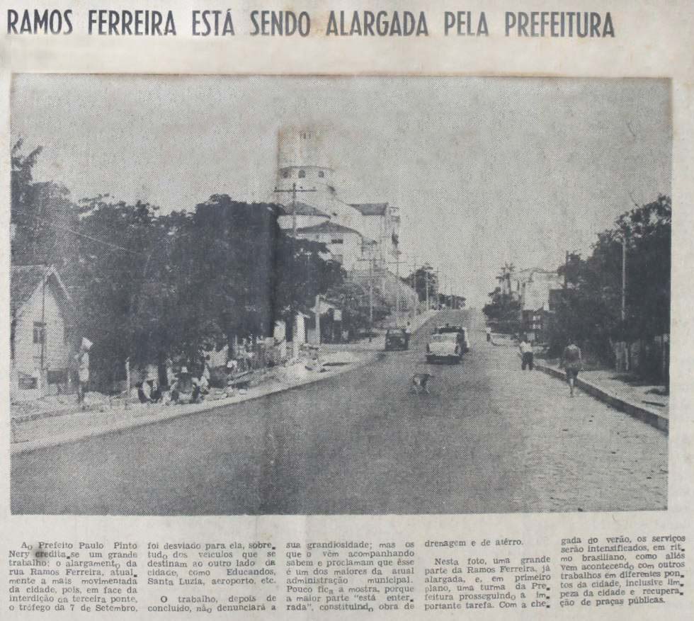 Alargamento da Rua Ramos Ferreira
