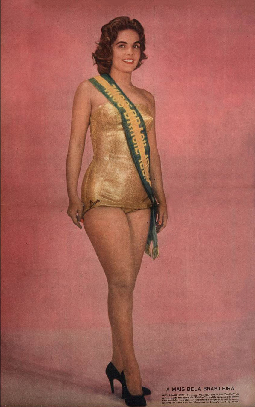 Revista O Cruzeiro 1957 - Miss Terezinha Morango