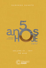 Capa livro 50 anos hoje 1977 - Durango Duarte